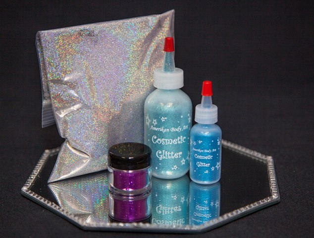 GlitterWarehouse Royal Blue Fine (.008) Holographic Solvent Resistant  Cosmetic Grade Glitter. Great for Makeup, Body Tattoo, Nail Art and More!  (10g